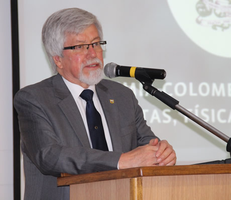 Enrique Forero, presidente de la Academia Colombiana de Ciencias Exactas, Físicas y Naturales.