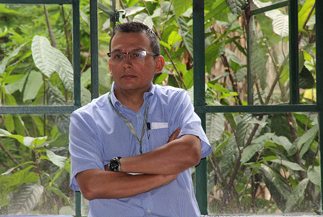 Iván Darío Aristizábal Torres, profesor del Departamento de Ingeniería Agrícola y Alimentos de la Facultad de Ciencias Agrarias.