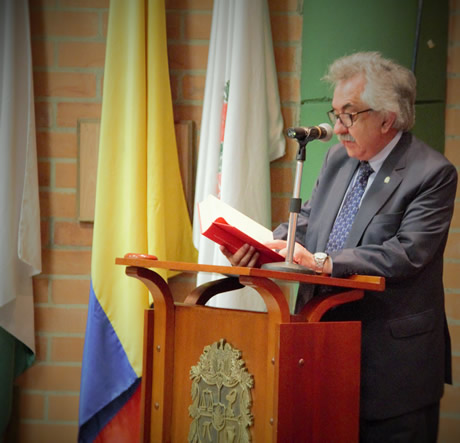Ignacio Mantilla Prada, rector de la Universidad Nacional de Colombia.