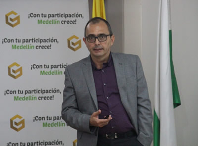Sergio Orrego, director del Instituto de Estudios Ambientales (IDEA) de la U.N. Sede Medellín.