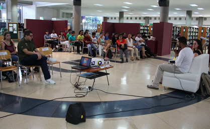 En El Espacio del Hombre de la Biblioteca Efe Gómez se llevó a cabo la premiación del concurso.