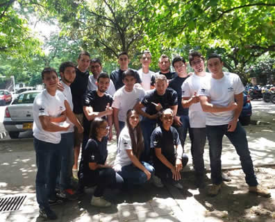 Un equipo de 11 estudiantes viajó a Suiza para representar a la U.N. Sede Medellín.