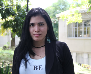 Eliana Monterrosa, profesional de la Subdirección de Información del Departamento Administrativo de Planeación, Alcaldía de Medellín.
