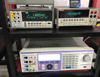 Instrumentos para calibración.