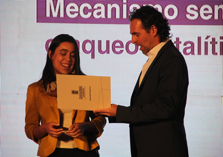 Este año Susana fue una de las galardonadas en los premios Medellín Investiga.
