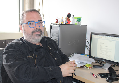 Luis Eduardo Serna, director del Área Curricular de la Escuela de Artes.