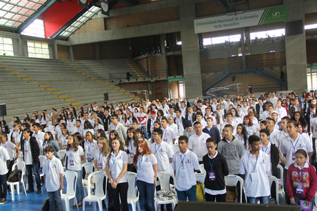 En la cuarta versión de la Simulación de las Naciones Unidas participaron 500 estudiantes de instituciones educativas de Medellín.