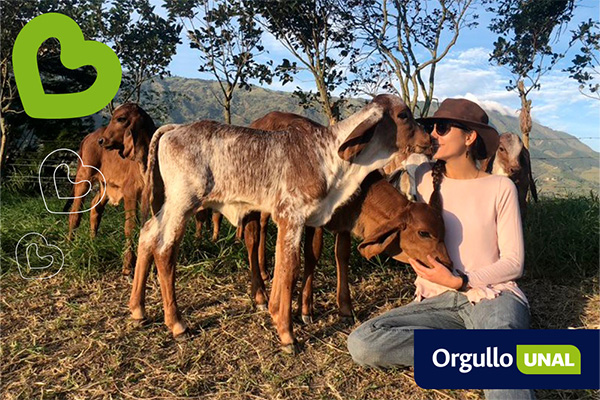 Pese al paso de los años, la vocación de Maria Camila acompañada por el amor y el cuidado hacia los animales, siguen intactos. Foto cortesía.