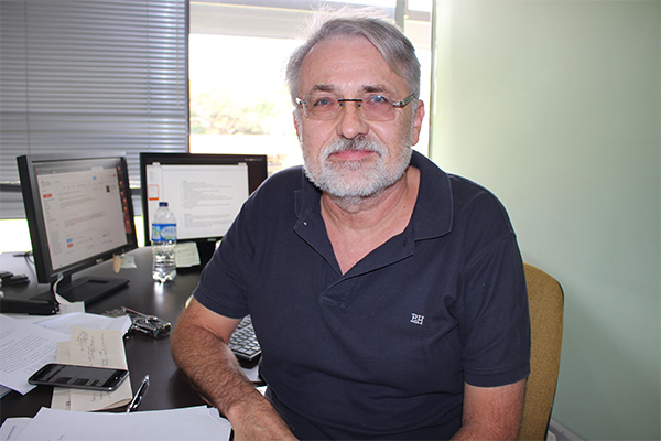 Marco Paluszny Kyczynsky, profesor de la Escuela de Matemáticas de la Facultad de Ciencias de la UNAL Medellín. Foto: Unimedios.