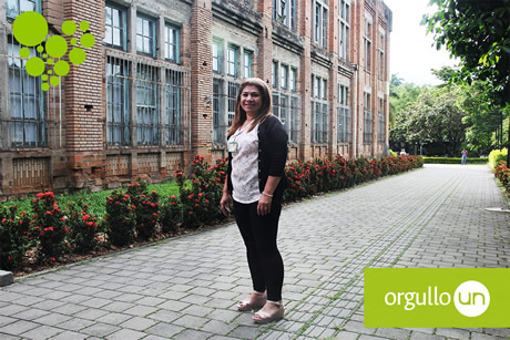 Gloria Arroyave llegó a la Universidad Nacional de Colombia en 1995.