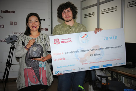El Makerspace fue galardonado en la categoría Campus universitario innovador y sostenible.