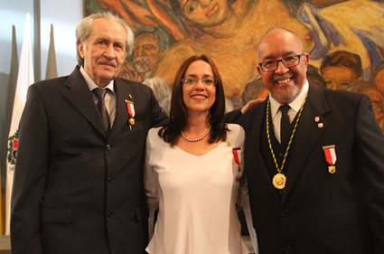 Viktor Vasilievich Lemeshko y Ligia Estela Urrego, nombrados como Miembros Correspondientes y Román Castañeda designado como Miembro de Número de la Academia Colombiana de Ciencias Exactas, Físicas y Naturales (ACCEFYN).