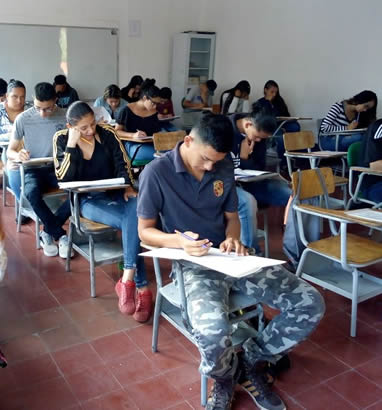 Jornada de admisiones en el municipio de Amagá.