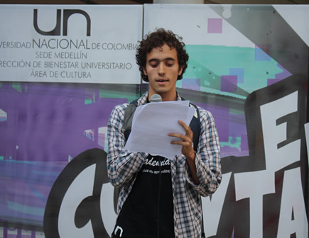 Santiago Jaramillo Gil, ganador del tercer lugar.