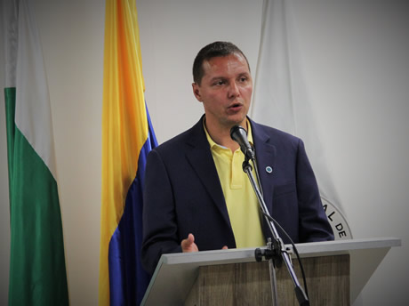 El decano de la Facultad de Ciencias Agrarias, Alexander Osorio Saraz,, hizo un llamado sobre la relevancia de este tipo de programas en el contexto actual del país.