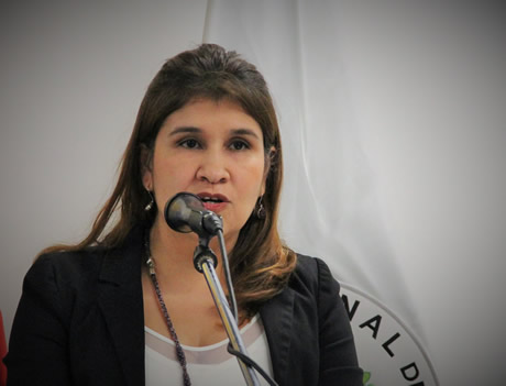 Johana Vásquez Velásquez, vicedecana académica de la Facultad de Ciencias Humanas y Ecnonómicas.