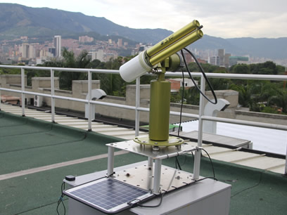 Desde mayo del 2018 la U.N. cuenta con un espectrofotómetro solar gracias a un convenio con la NASA.