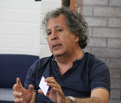 Fabián Adolfo Beethoven Zuleta Ruiz, profesor de la Facultad de Arquitectura de la U.N. Sede Medellín.