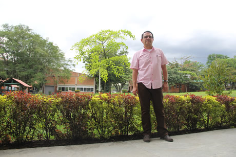 Jorge William Montoya Santamaría siente afortunado de tener a la Universidad Nacional de Colombia como su casa.