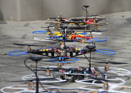 Esta es la primera vez que se construye completamente un dron operativo con los recursos y espacios con que cuenta la Sede.