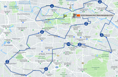 La Maratón de Berlín es la segunda de las seis grandes maratones que Hermelinda aspira correr.