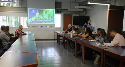 Una delegación de la Gerencia I+D de Ruta N Visitó los laboratorios de la Sede Medellín.