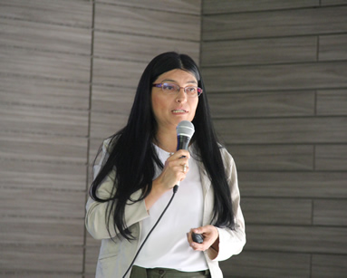 Marcela Sánchez Torres, profesora de la Facultad de Ingeniería de la U.N. Sede Bogotá.