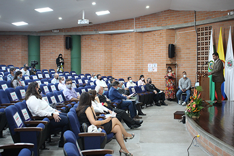 Al evento asistieron egresados, docentes y colaboradores de la Facultad de Ciencias Agrarias. Foto: Unimedios.