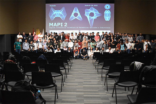 La II Conferencia Colombiana de Matemáticas Aplicadas e Industriales se desarrolló en la Universidad Pontificia Bolivariana (UPB), en Medellín. Foto: cortesía Diego Alejandro Muñoz.