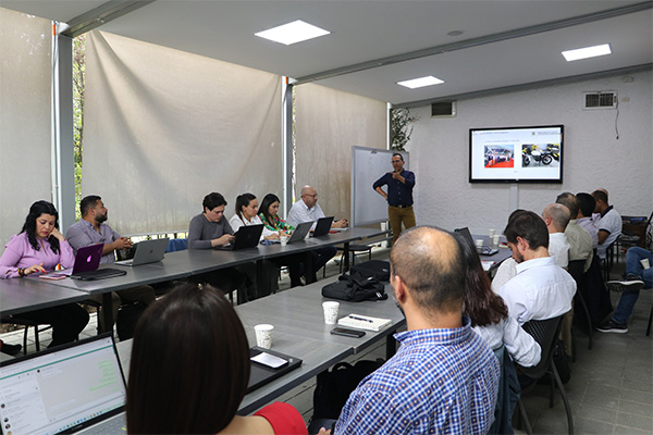 Socialización final del proyecto. Facultad de Minas, UNAL Medellín. Energética 2030 hace parte del programa Colombia Científica lanzado en el 2016. Foto Unimedios.