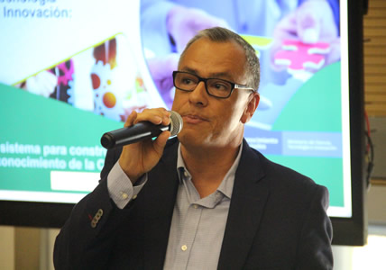 Diego Fernando Hernández Losada, director de Colciencias.