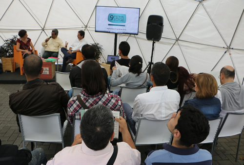 Asistentes a la presentación de los dos textos, que hacen parte de la colección Obra Selecta de la Editorial Universidad Nacional de Colombia.