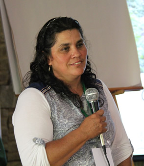 Carmen Cecilia Montoya Patiño, caficultora del municipio de Urrao.