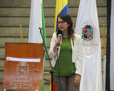 Diana Velásquez, egresada de el pregrado y la maestría en Estadística es la gerente de Estrategia de Riesgo Operacional del Grupo Bancolombia