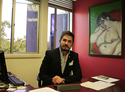 Yobenj Aucardo Chicangana Bayona, decano de la Facultad de Ciencias Humanas y Económicas de la U.N. Sede Medellín.