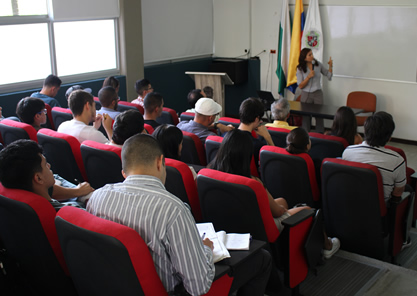 A la charla asistieron estudiantes de pregrado y posgrado de la U.N. Sede Medellín.