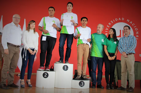 Andrés Ricardo Castro de la UIS, Andrés Serrano de la U de A y Carlos Soto de la U. del Cauca se quedaron con el podio en la décima versión del Concurso de Integrales.
