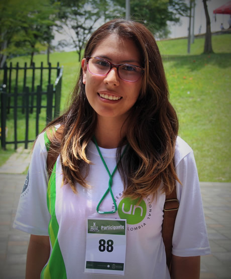 Camila Alejandra Córdoba, estudiante de Matemáticas de U.N. Sede Manizales ocupó el cuarto lugar, fue la mejor de la Sede y la mejor entre las mujeres.