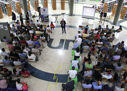 Más de 100 invitados asistieron a la inauguración de la Sala de Innovación Moebius.