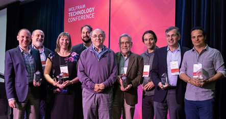 Los reconocimientos se entregaron durante la Wolfram Technology Conference 2018.