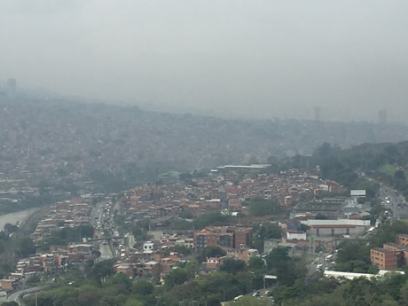 En Medellín son varias las universidades que han estudiado el problema de la calidad del aire. Foto: cortesía Alexánder Hoyos.