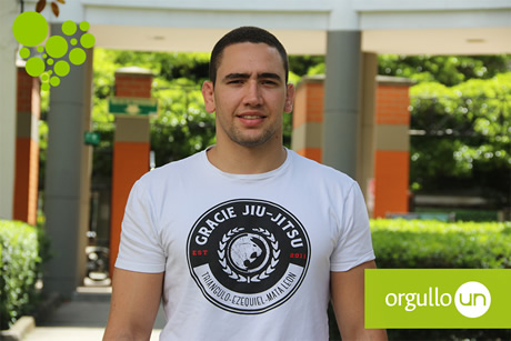 Kevin es campeón nacional y panamericano de jiu jitsu.