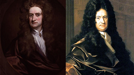En su conferencia mencionó el caso del descubrimiento del cálculo infinitesimal y el manejo de la información para que Leibniz figurara como su creador en lugar de Newton. Cortesía: Nicolás Naranjo.