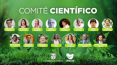 Siete de los 14 miembros del Comité Científico de Emergencia Climática en Antioquia tienen un vínculo con la UNAL Medellín. Cortesía: Gobernación de Antioquia.