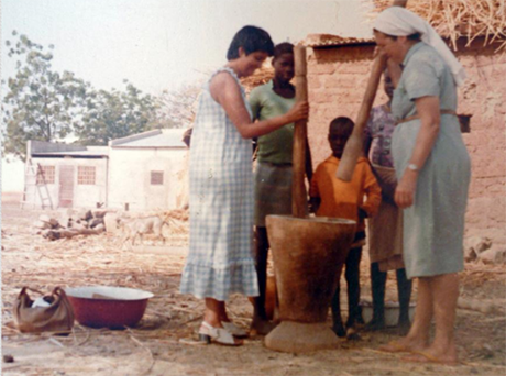 Durante la década de los 80 Liliam trabajó como en Burkina Faso como experta entomóloga en la FAO. Foto: cortesía.