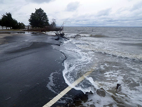 El gradual aumento del nivel del mar es riesgo para zonas insulares y costeras. Foto: NPS CLIMATE CHANGE RESPONSE – El Mundo.es / Tomada de bit.ly/3yPXFgk