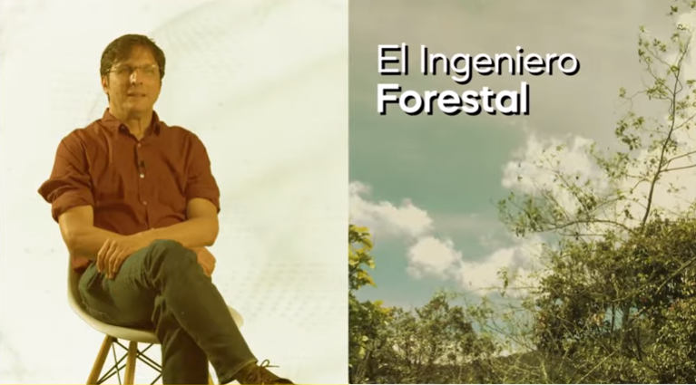 Faenas de campo de los Ingenieros Forestales en áreas rurales de todo el País. Foto: cortesía profesor Guillermo Vásquez Velásquez.