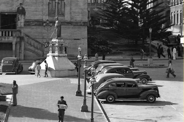 Imagen de la Catedral de Manizales. Foto cortesía: Historia y fotografías antiguas de Manizales. Facebook.