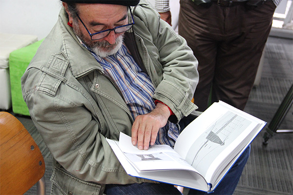 En un anexo final, en el Libro se presentan las obras del ingeniero Villa. Foto: Unimedios.