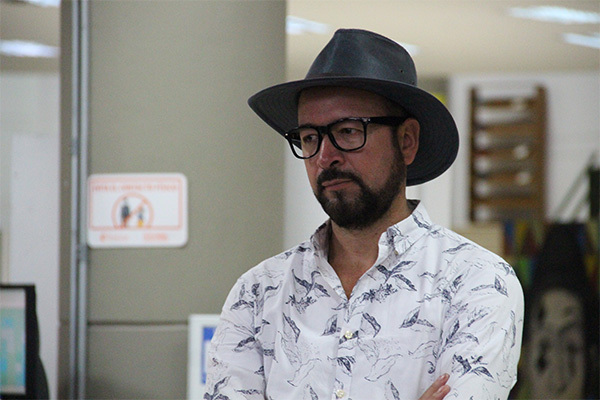 Adrián Vahos, investigador. Foto: Unimedios.